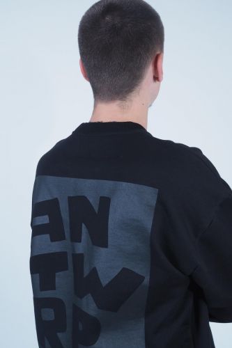 Sweat noir ANTWRP | Marine