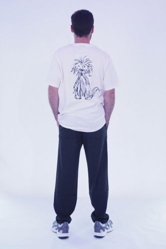 T-shirt blanc ANTWRP | Marine