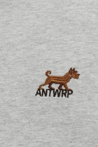 T-shirt gris chiné ANTWRP | Marine