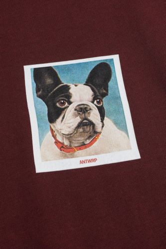 T-shirt rouge ANTWRP | Marine