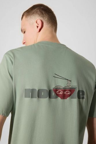 Antwrp tee-Shirt Vert hommes (TeeShirt vert cendres + - BTS516 TS Green ash) - Marine | Much more than shoes