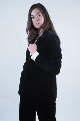 A.P.C. Femme veste Noir femmes (blazer loose noir - TALY noir) - Marine | Much more than shoes