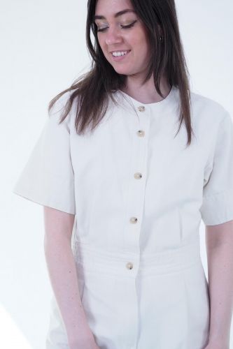 Combinaison short écru A.P.C. | Marine