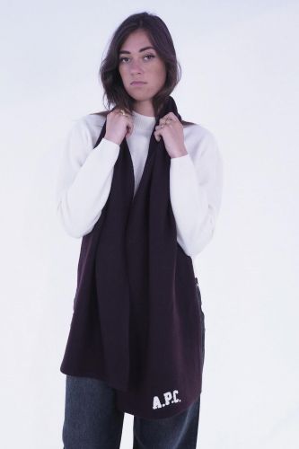 A.P.C. Femme echarpe Bordeaux