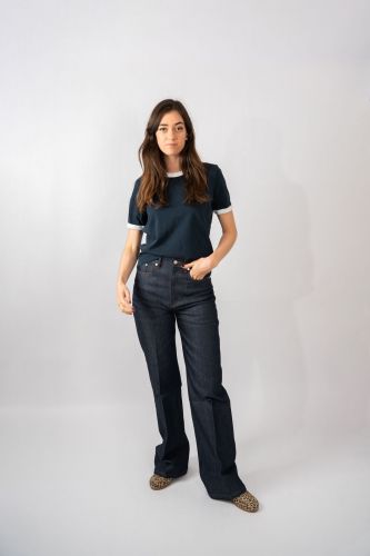 Jeans 5 poches indigo A.P.C. | Marine