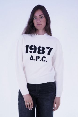A.P.C. Femme pull Ecru
