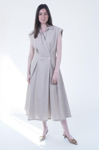 A.P.C. Femme robe Beige