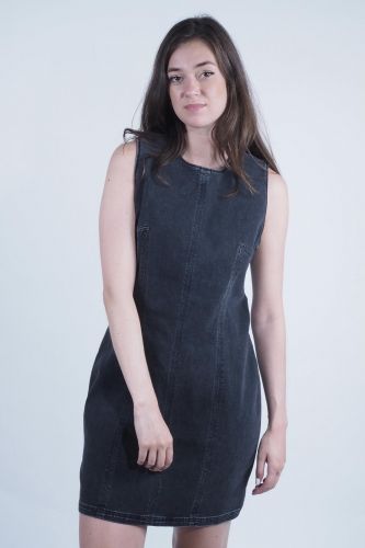 A.P.C. Femme robe Noir femmes (robe sans manche - THALIA robe noire) - Marine | Much more than shoes