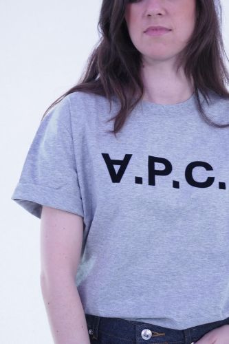 T-shirt gris A.P.C. | Marine