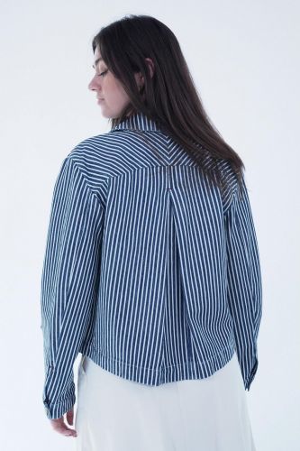 Veste rayée bleu & blanc A.P.C. | Marine