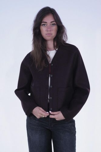 A.P.C. Femme veste Bordeaux