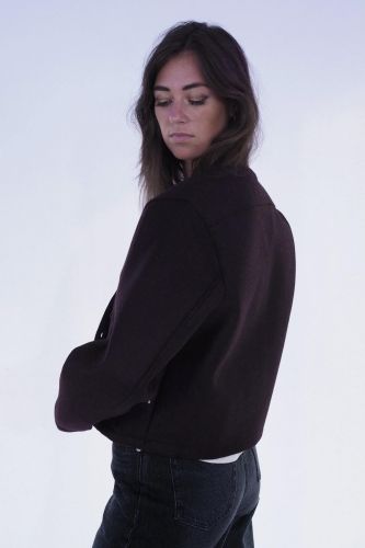 Veste courte aubergine A.P.C. | Marine