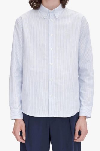 Chemise lignée bleu & blanc A.P.C. | Marine