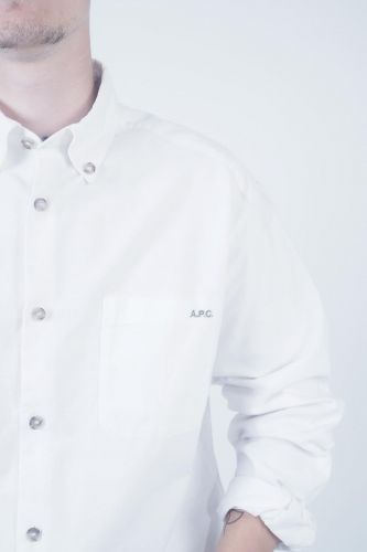 Chemise blanche A.P.C. | Marine