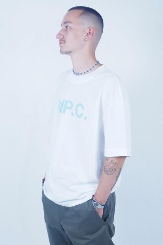 T-shirt blanc A.P.C. | Marine