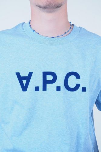 T-shirt bleu ciel A.P.C. | Marine