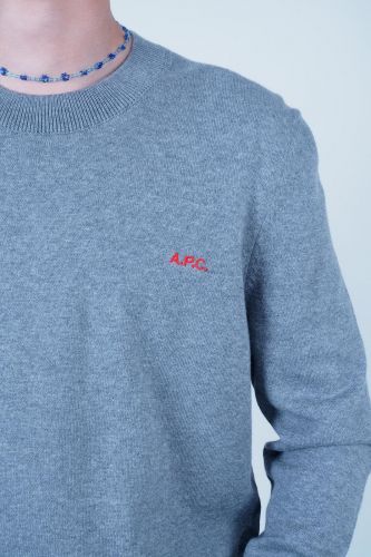 Pull gris A.P.C. | Marine