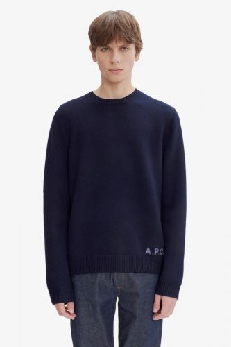 A.P.C. Homme pull Bleu