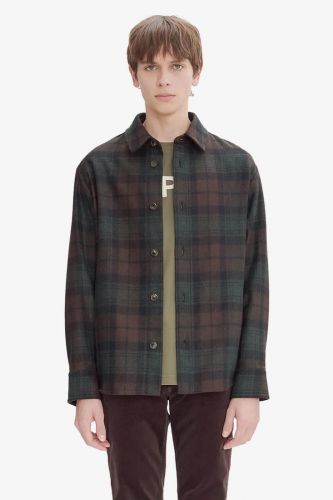 A.P.C. Homme chemise Brun-multi