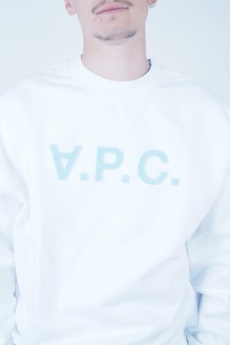 Sweat blanc A.P.C. | Marine