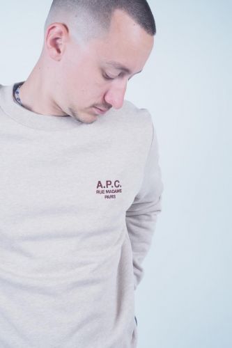 Sweat beige A.P.C. | Marine