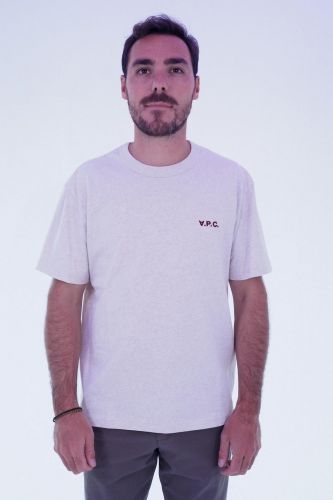 A.P.C. Homme tee-Shirt Ecru