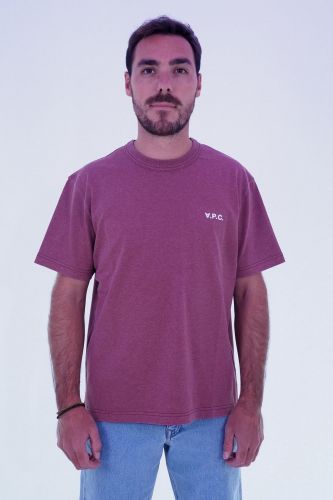 T-shirt boxy bordeaux A.P.C. | Marine