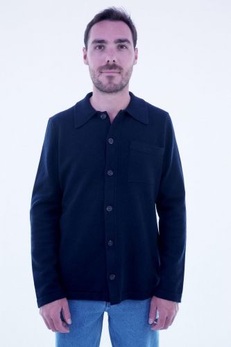 A.P.C. Homme cardigan Bleu