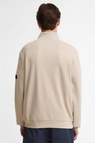 Pull zippé beige BARBOUR | Marine