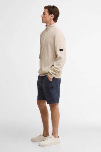 Pull zippé beige BARBOUR | Marine