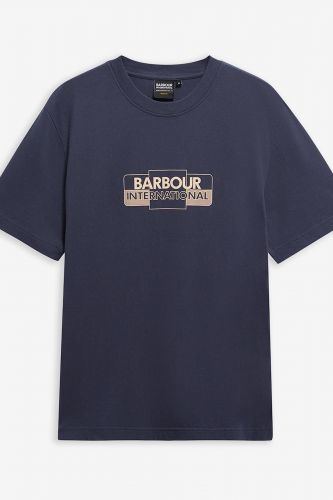 T-shirt graphique bleu marine BARBOUR | Marine