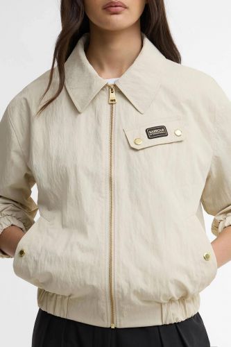 Veste courte beige à la silhouette élégante BARBOUR | Marine