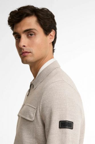 Veste cardigan beige BARBOUR | MARINE Auvelais