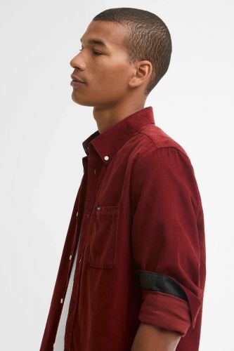 Chemise bordeaux BARBOUR | MARINE Auvelais