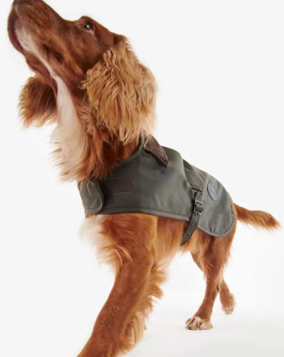 Barbour  Kaki femmes (DOGGY manteau wax olive col velours - DCO008 Dog olive) - Marine | Much more than shoes