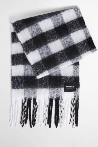 Barbour echarpe Noir/blanc