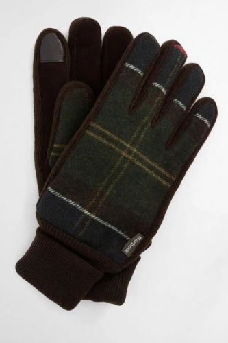 Barbour gants Bleu-multi
