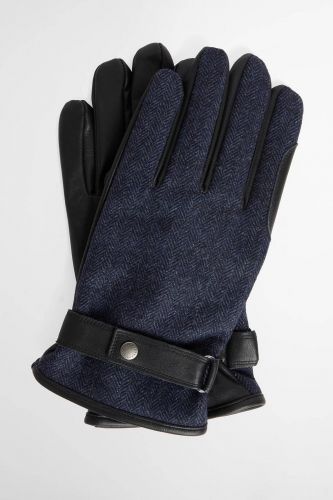 Barbour gants Bleu