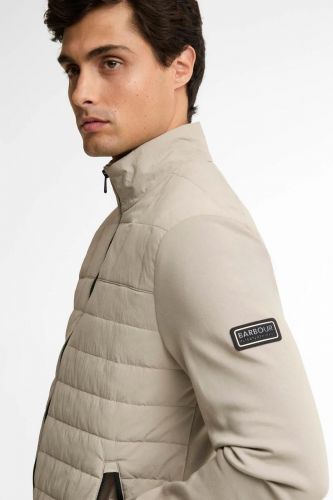Veste bi-matière beige BARBOUR | MARINE Auvelais