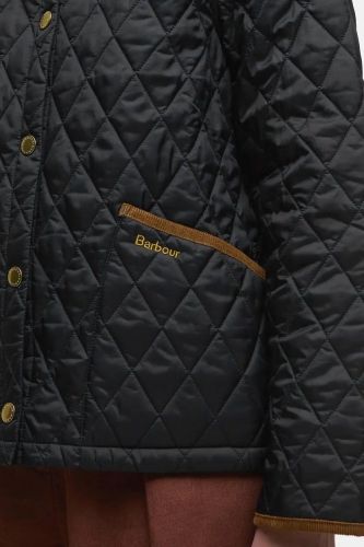 Barbour veste Noir femmes (Veste iconique authentique matelassée ma - LQU1851 matelassée noire) - Marine | Much more than shoes