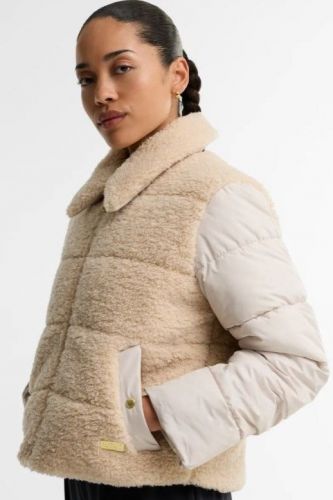 Pull débardeur vichy beige et brun BARBOUR | MARINE Auvelais