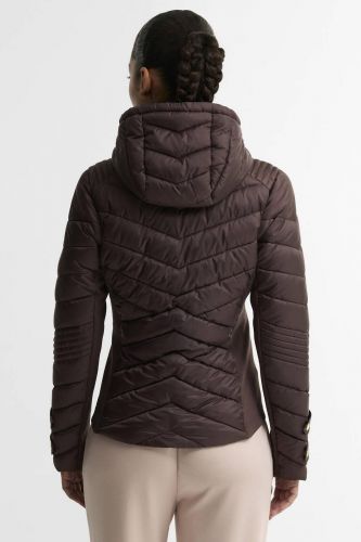 Veste à capuche matelassée brun BARBOUR | MARINE Auvelais