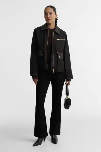 Veste cirée brune foncé cirée BARBOUR | MARINE Auvelais
