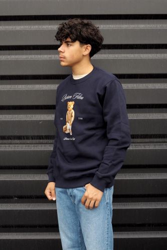 Baron Filou sweat  Bleu