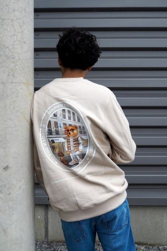 Baron Filou sweat  Beige