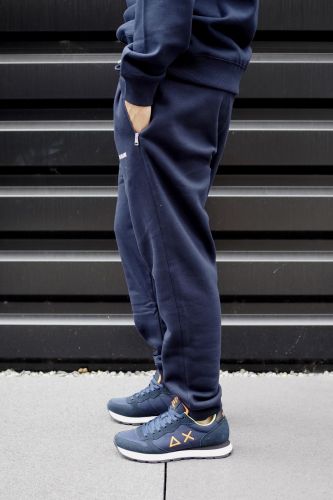 Pantalon sweat bleu marine BARON FILOU | Marine