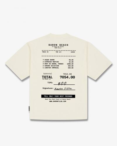 Baron Filou tee-Shirt Ecru