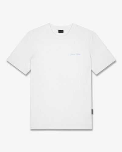 Baron Filou tee-Shirt Blanc hommes (TS Backprint Oval Casa Baron - TS Backprint Oval Casa Baron b) - Marine | Much more than shoes