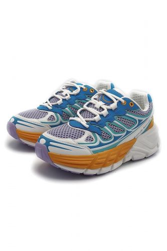 Barracuda basket bas Argent femmes (Sporty multi - BD1420 mesh multi) - Marine | Much more than shoes