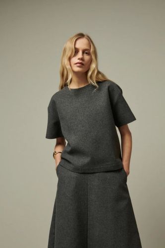 Bellepiece blouse Gris